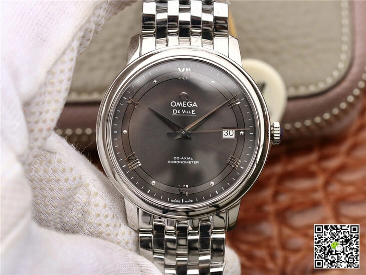 Omega De Ville 424.10.40.20.06.001 MKS Factory 1:1 Best Edition Replica Watch Black Dial